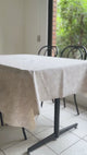 Mantel Rectangular Vintage Linen Garden Silky Smooth Collection 140X280 cm Home Logics 1 un