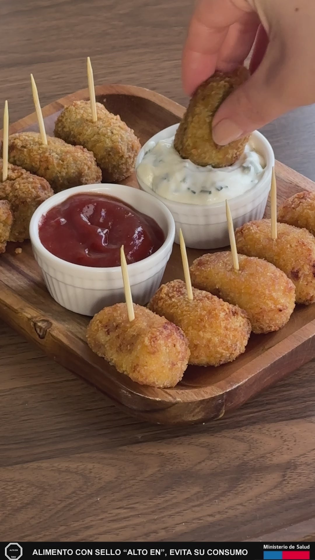 Croqueta de Champiñón Trufado Foga 12 un