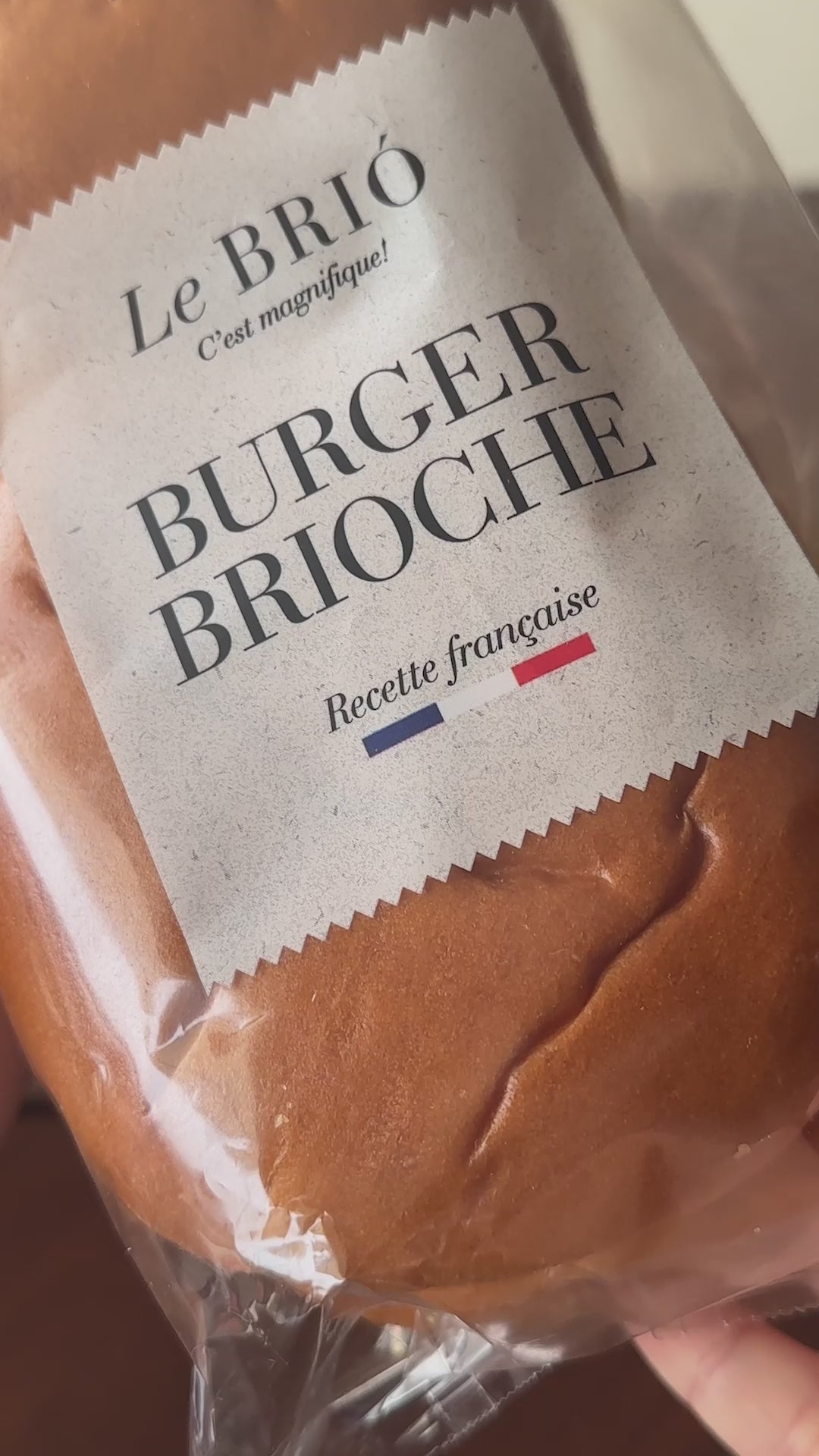Pan de Hamburguesa Burger Brioche Le Brió 4 un
