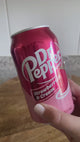 Bebida Frutilla Crema Lata Dr. Pepper 12 un x 355 ml