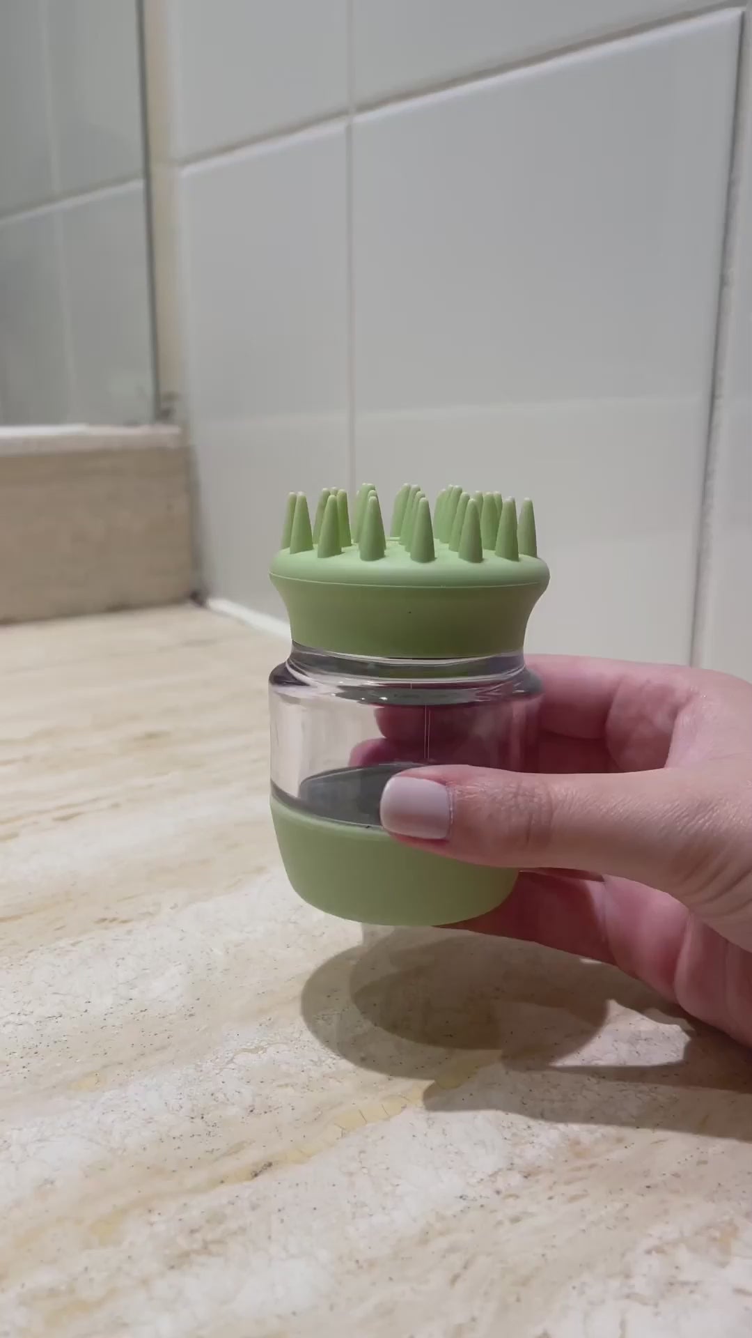 Cepillo Baño con Dispensador para Mascotas Buddy´s Pet Supplies 1 un