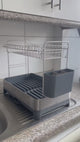 Escurridor de Platos de 2 Niveles con Bandeja Extensible Home Logics 1 un
