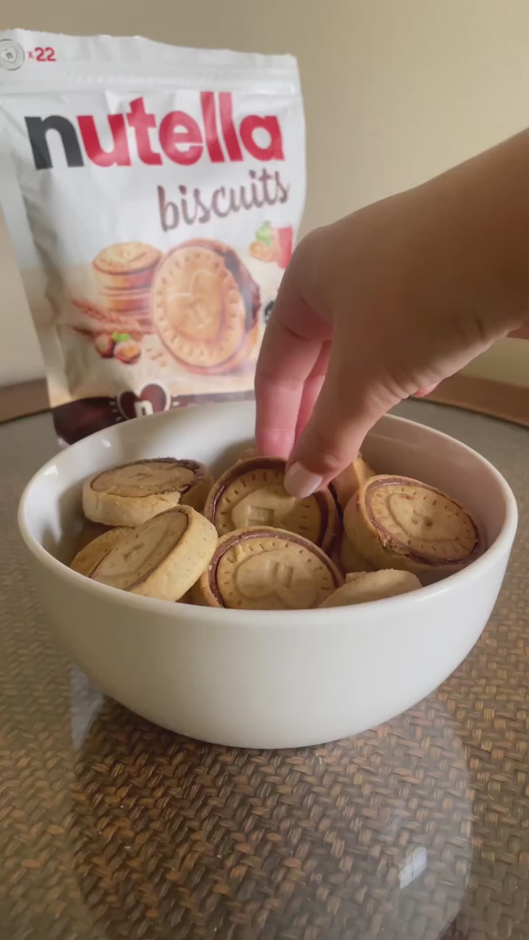 Galletas Biscuits Nutella 304 g