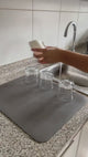 Mat Secador Platos Gray 2,5 mm Home Logics 1 un