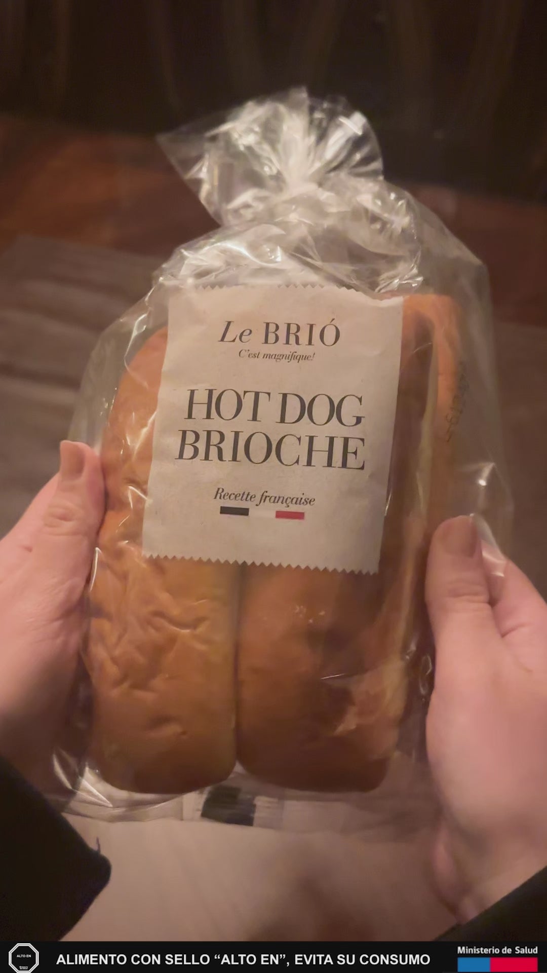 Pan de Hot Dog Brioche Le Brió 4 un