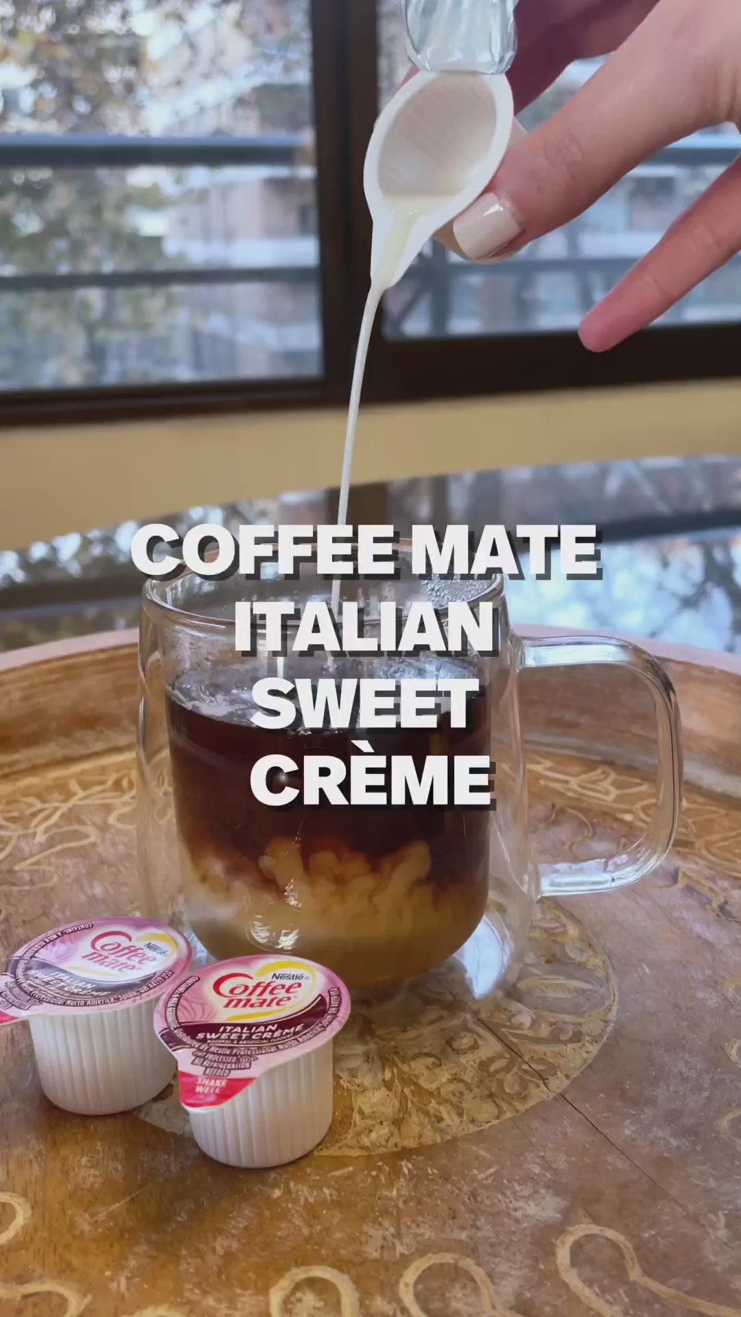 Crema para Café Individual Italian Sweet Coffee-Mate Nestle 50 un x 11 ml