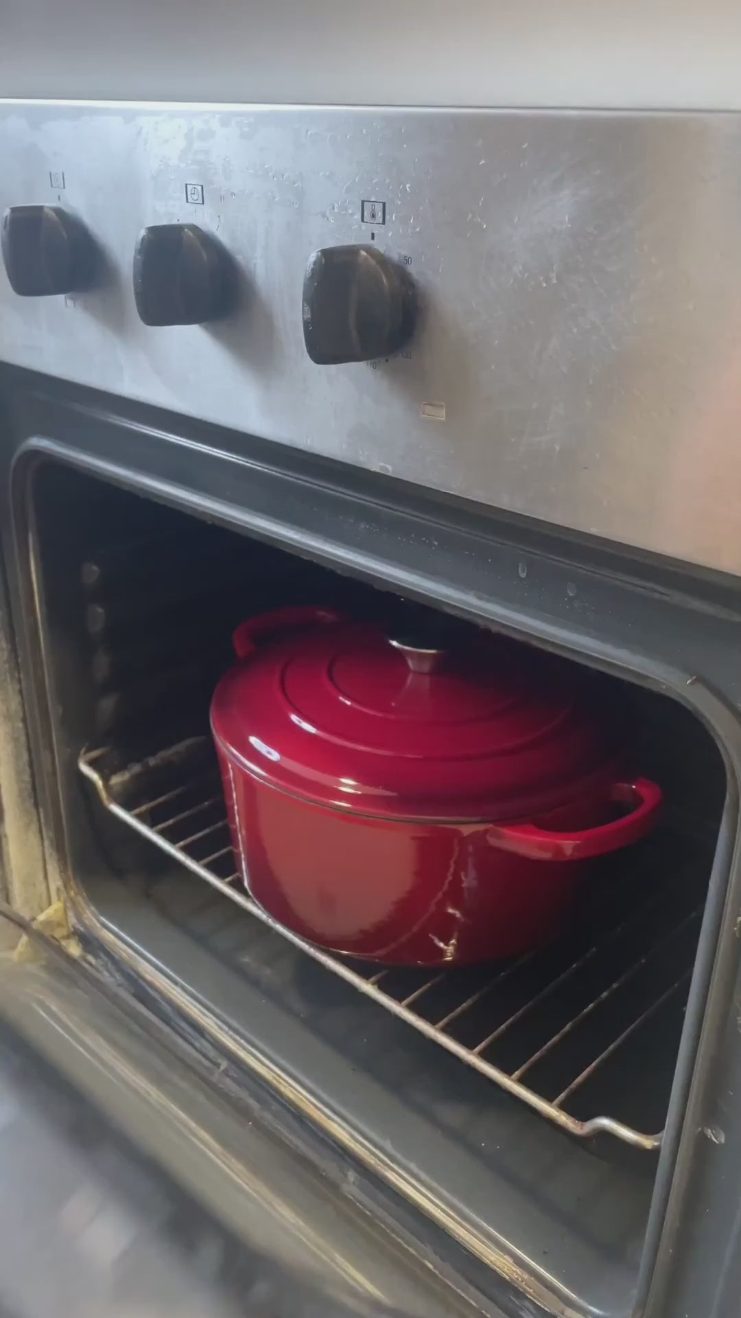 Olla Hierro Forjado Dutch Oven Red Beathon 1 un