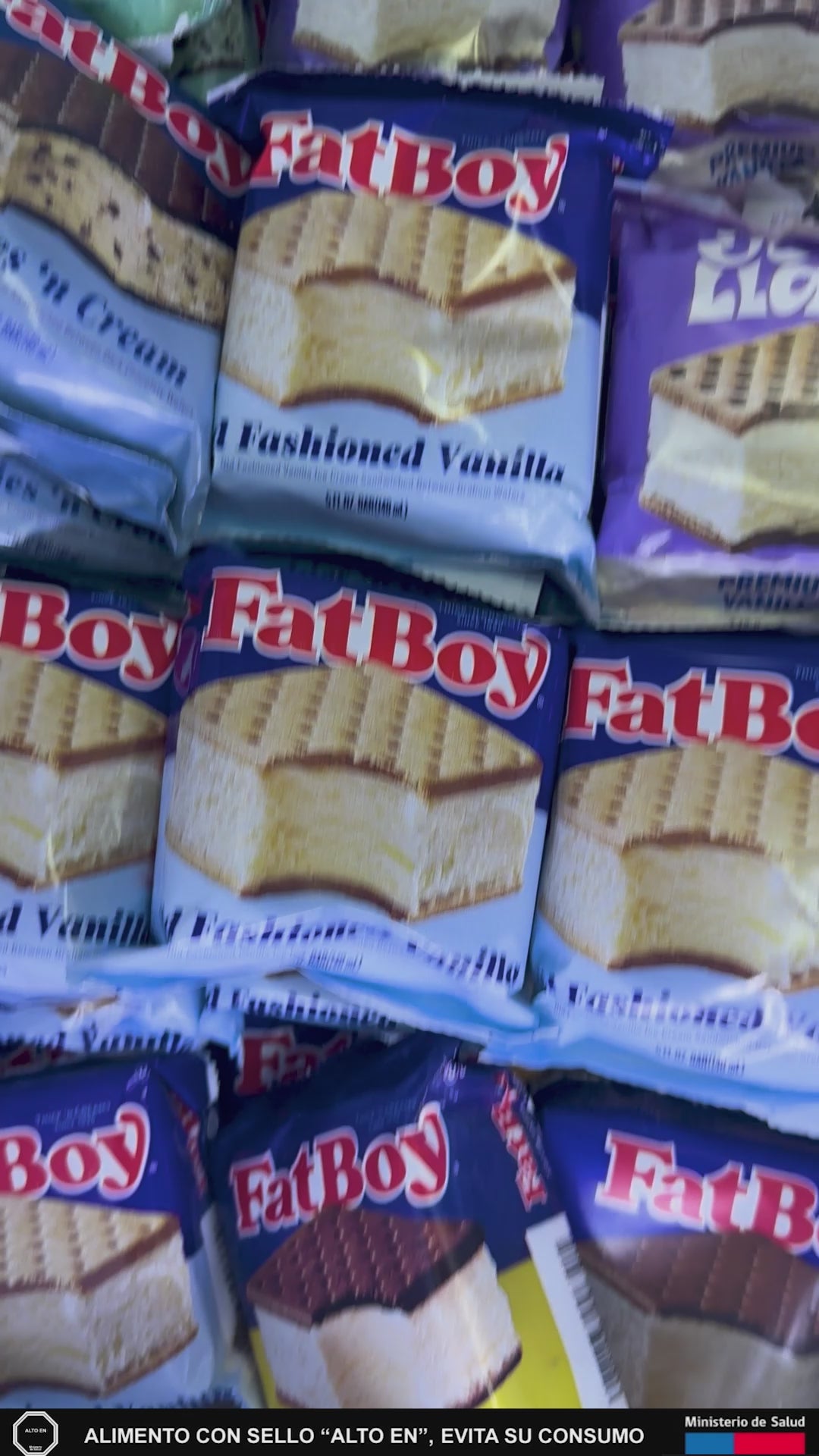 Sandwich Helado Menta Chip FatBoy 6 x 148 ml