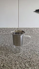 Taza Vidrio con Infusor Acero Inox 400 ml Home Logics 1 un