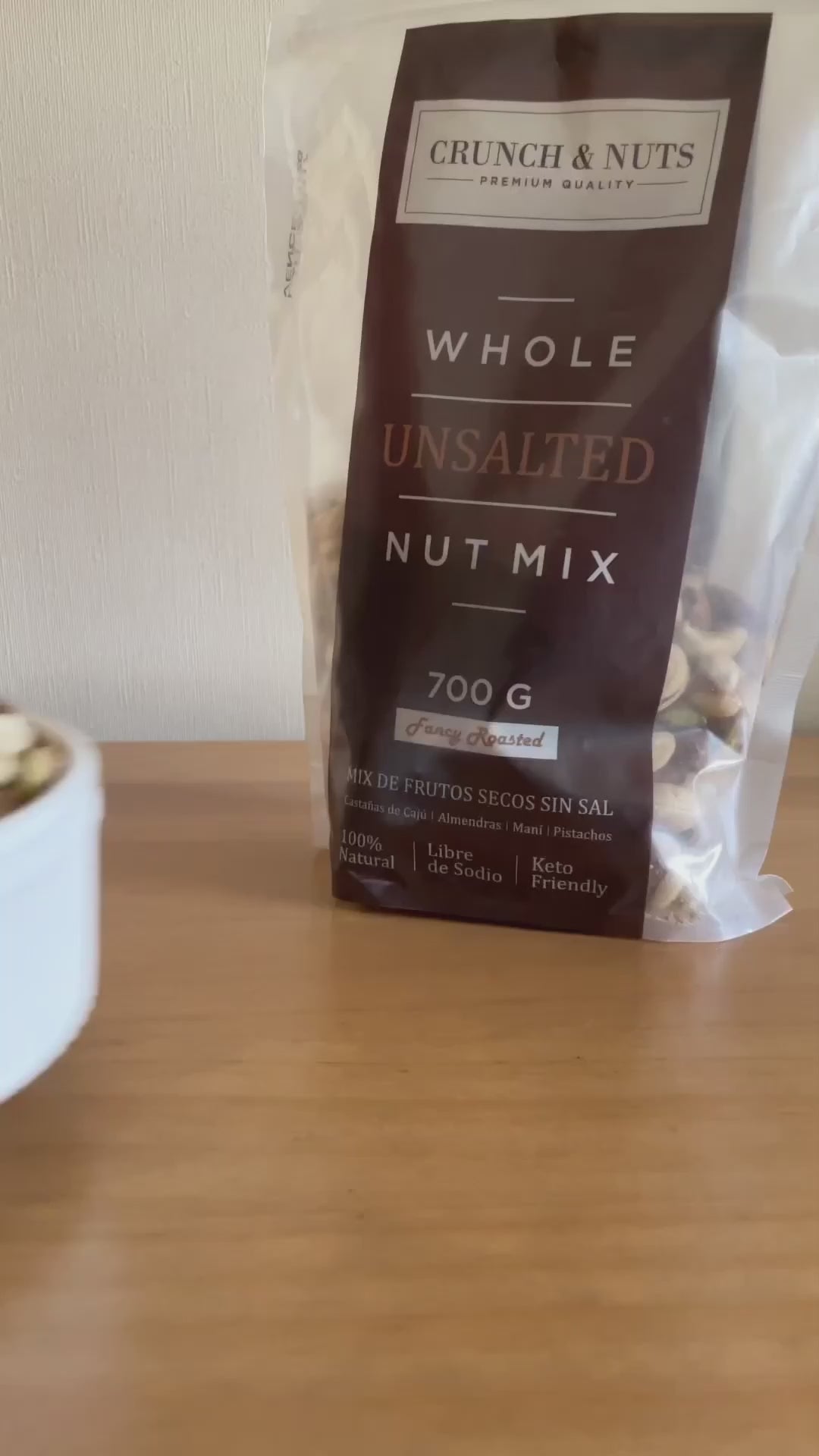 Mix de Frutos Secos Pistacho Sin Sal Crunch & Nuts 700 g