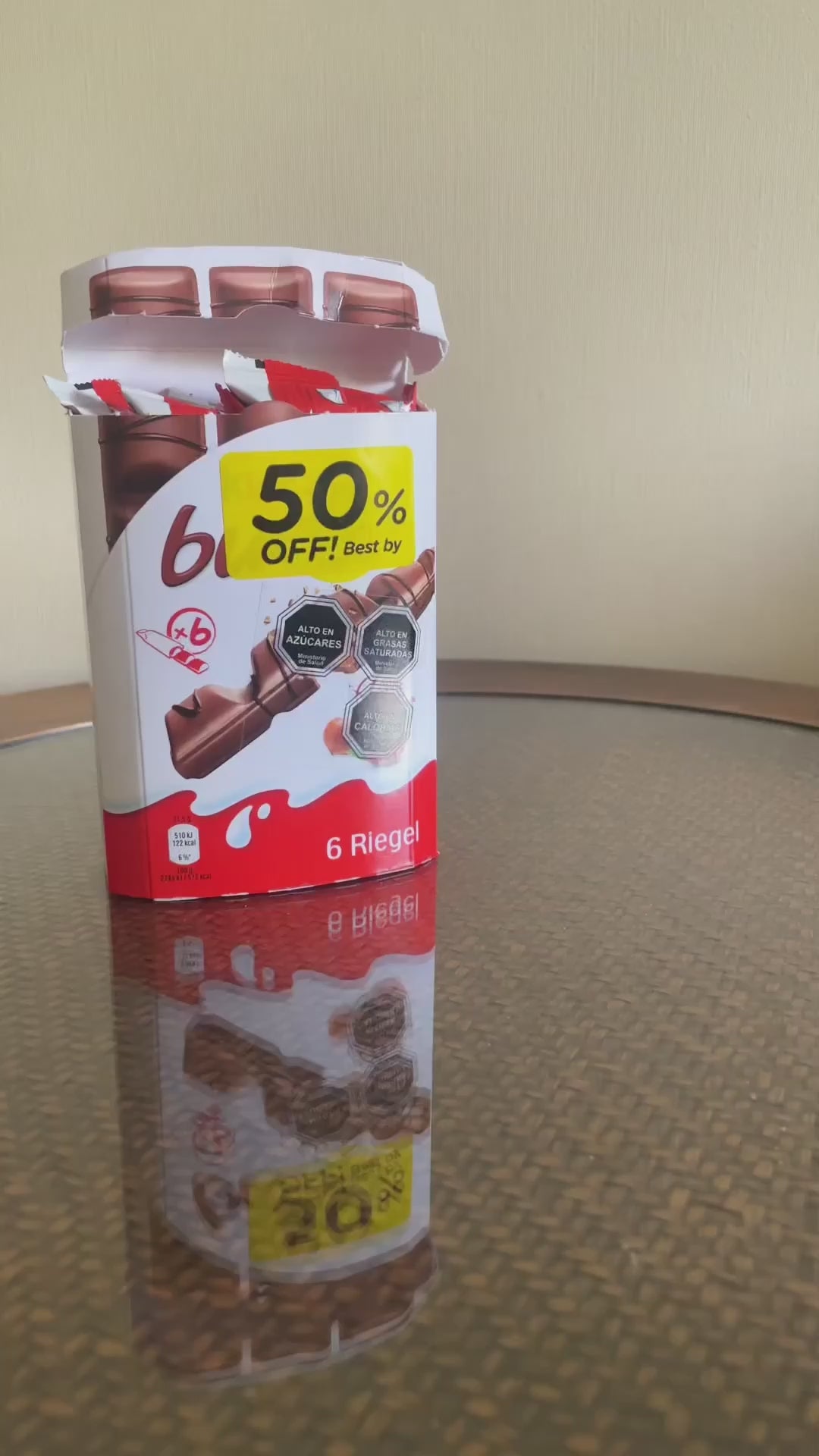 Barra Chocolate Bueno Kinder 117 g