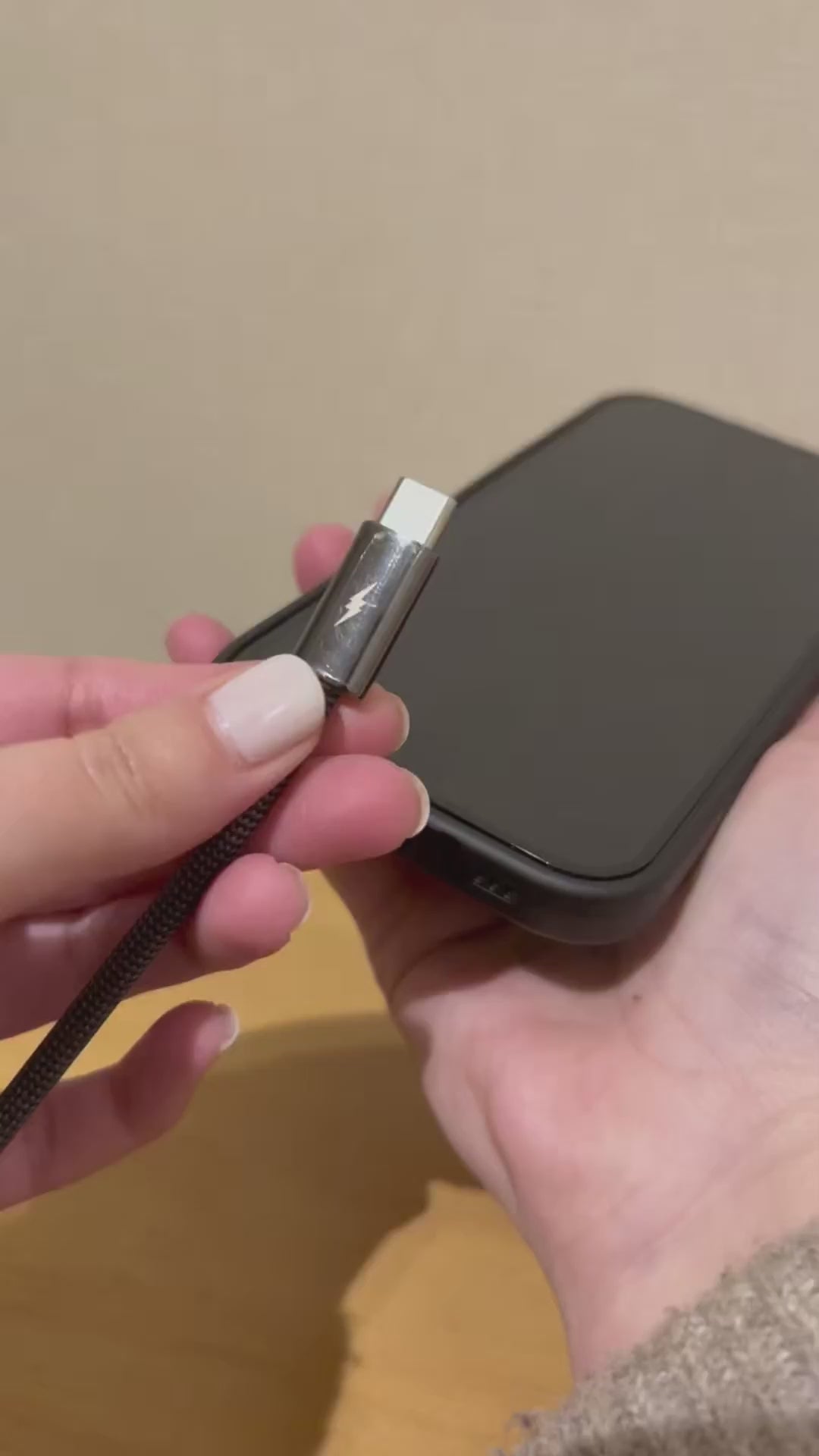 Cable USB-C a USB-C de Carga Rápida 1.5 m VoltGo 1 un