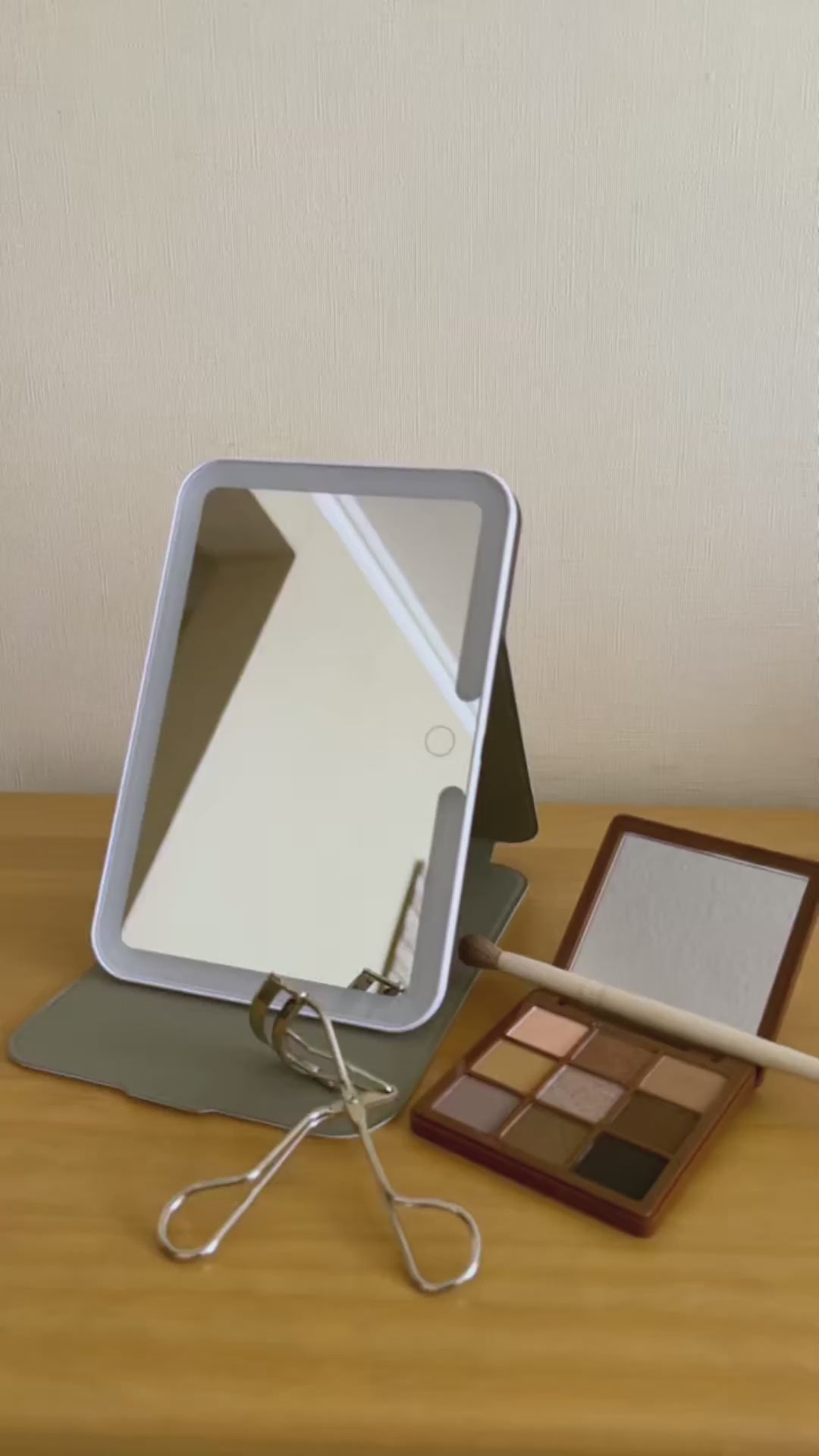 Espejo de Maquillaje con Luz LED Tipo Tablet Luam 1 un