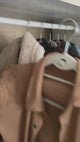 Set 30 Colgadores de Ropa Antideslizantes Gris Velvet Home Logics 30 un