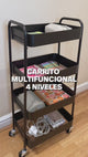 Carrito Multifuncional 4 Niveles Black Home Logics 1 un