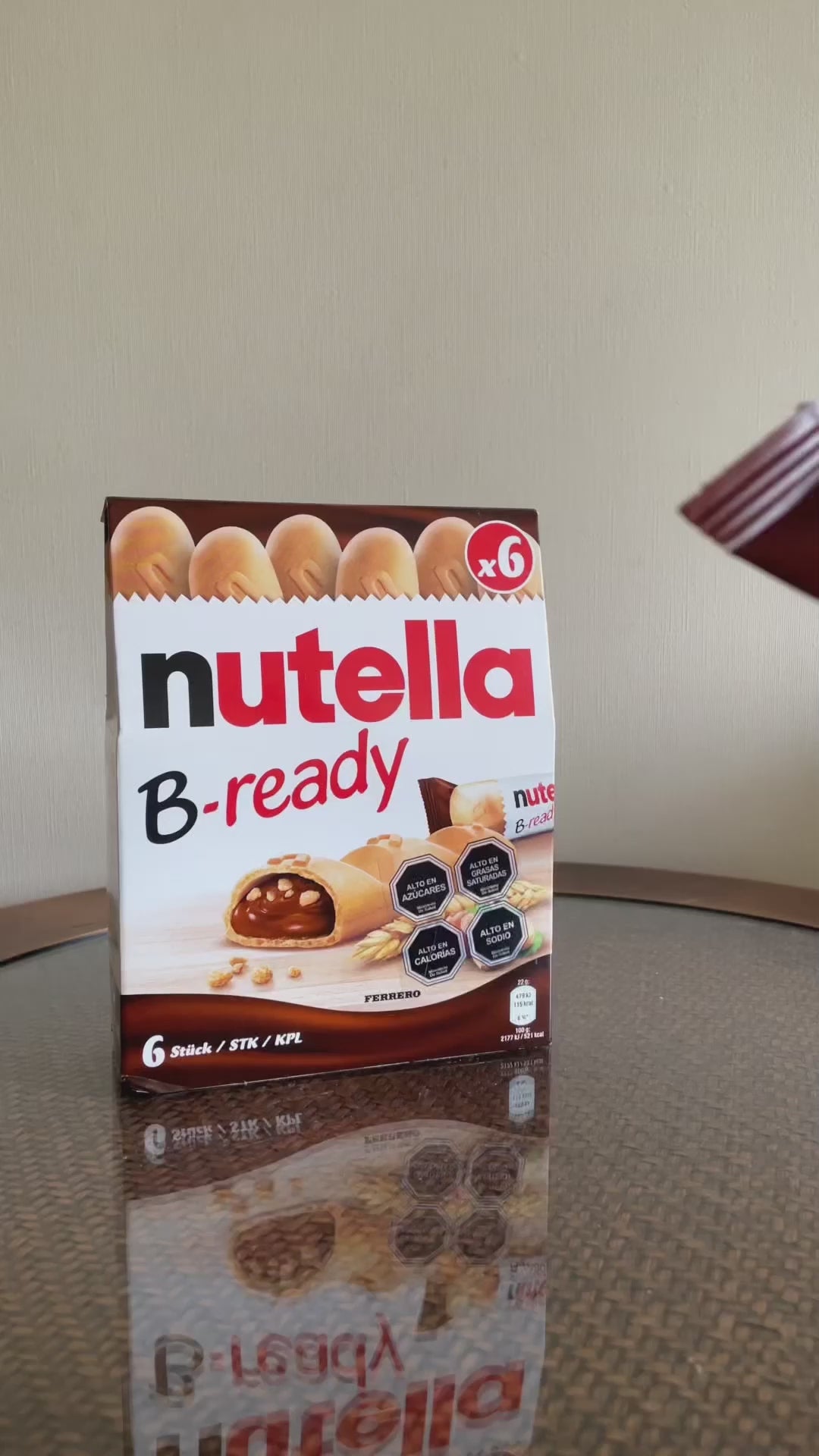 Obleas B-Ready Nutella 132 g