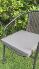 Cojín Silla Exterior Gris 40 x 40 x 5 cm Sunseeker 1 un