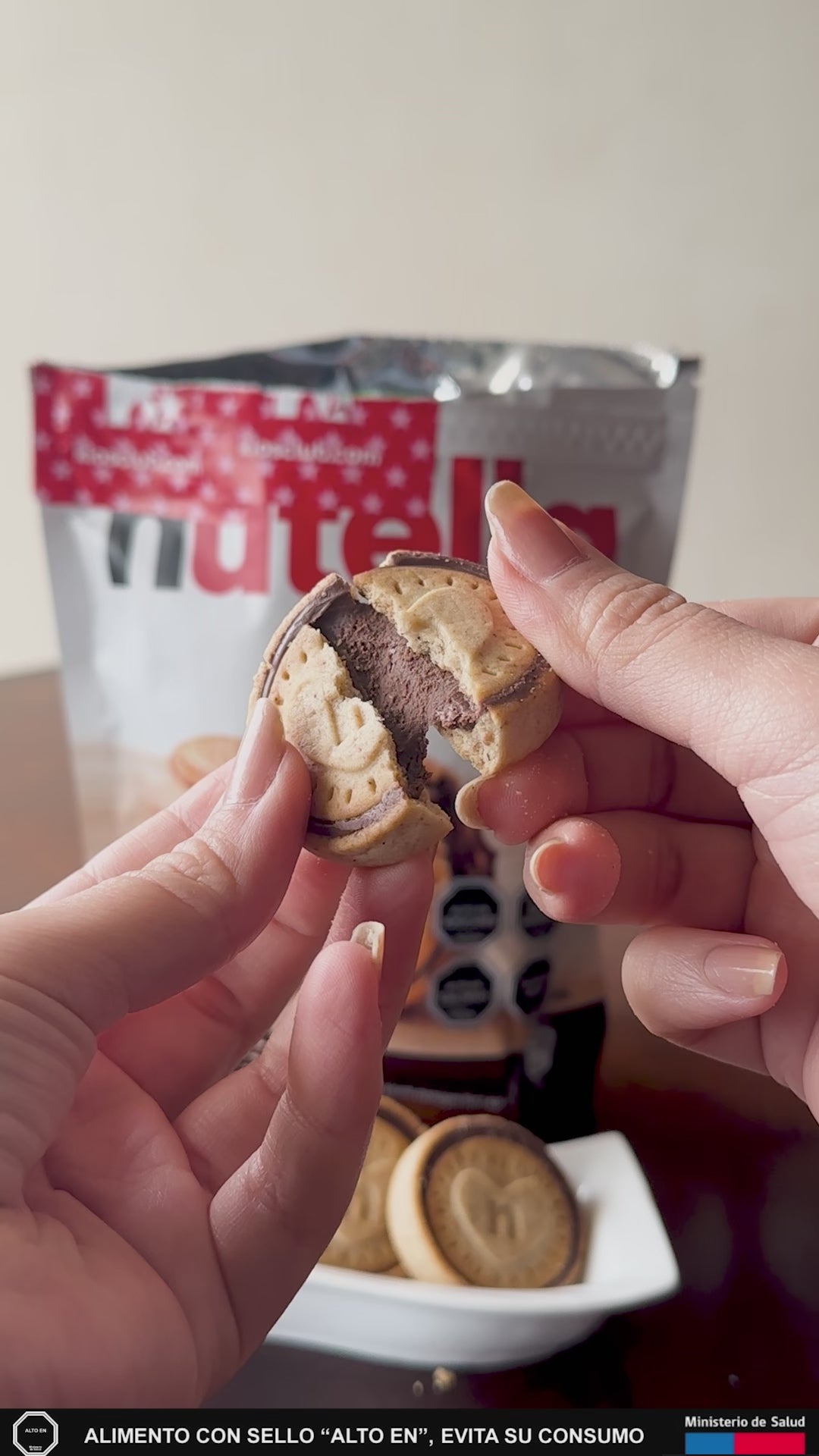 Galletas Biscuits Nutella 304 g