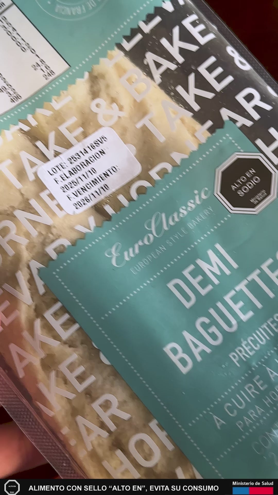 Pan Demi Baguettes 2un