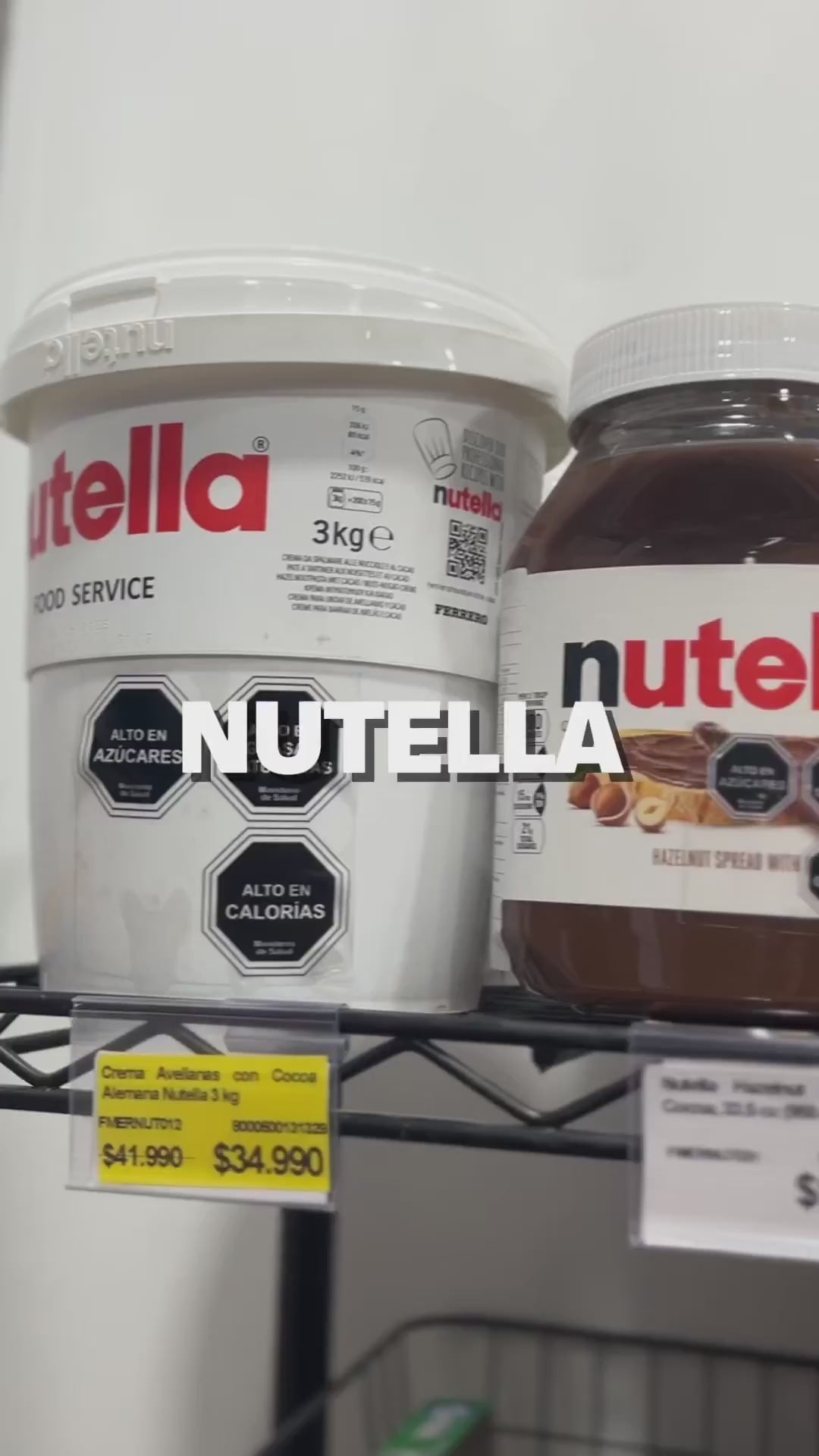 Crema Avellanas con Cocoa Nutella 450 g