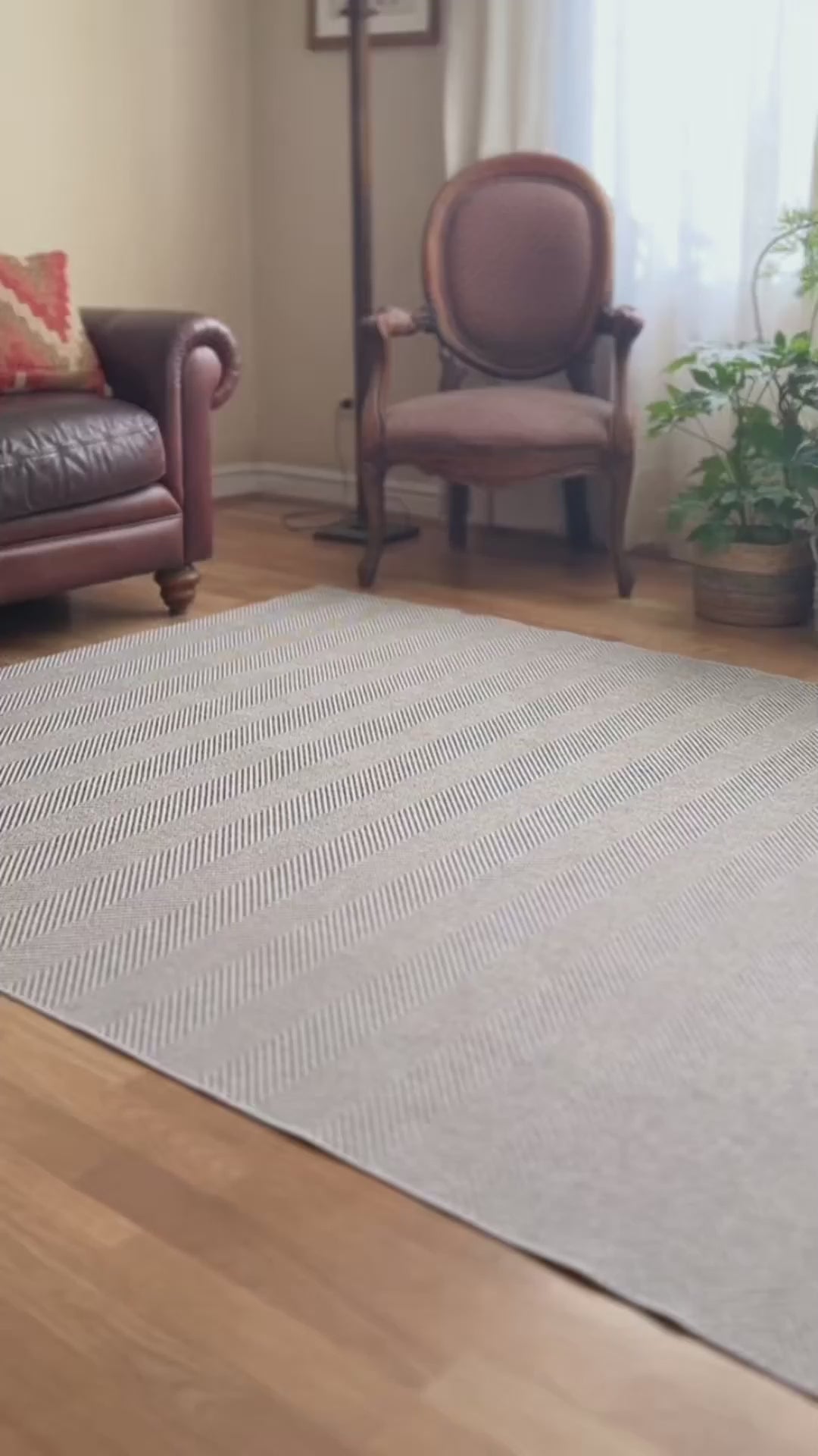 Alfombra Lavable Gris 170 x 240 cm Blair Home 1 un