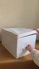 Caja de almacenamiento 30x40x25 cm Home Logics 1 un
