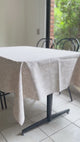 Mantel Rectangular Vintage Linen Garden Silky Smooth Collection 140X210 cm Home Logics 1 un