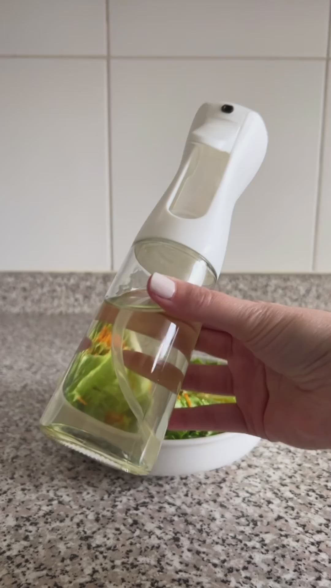 Dispensador de Aceite Spray Vidrio 200ml Home Logics 1 un