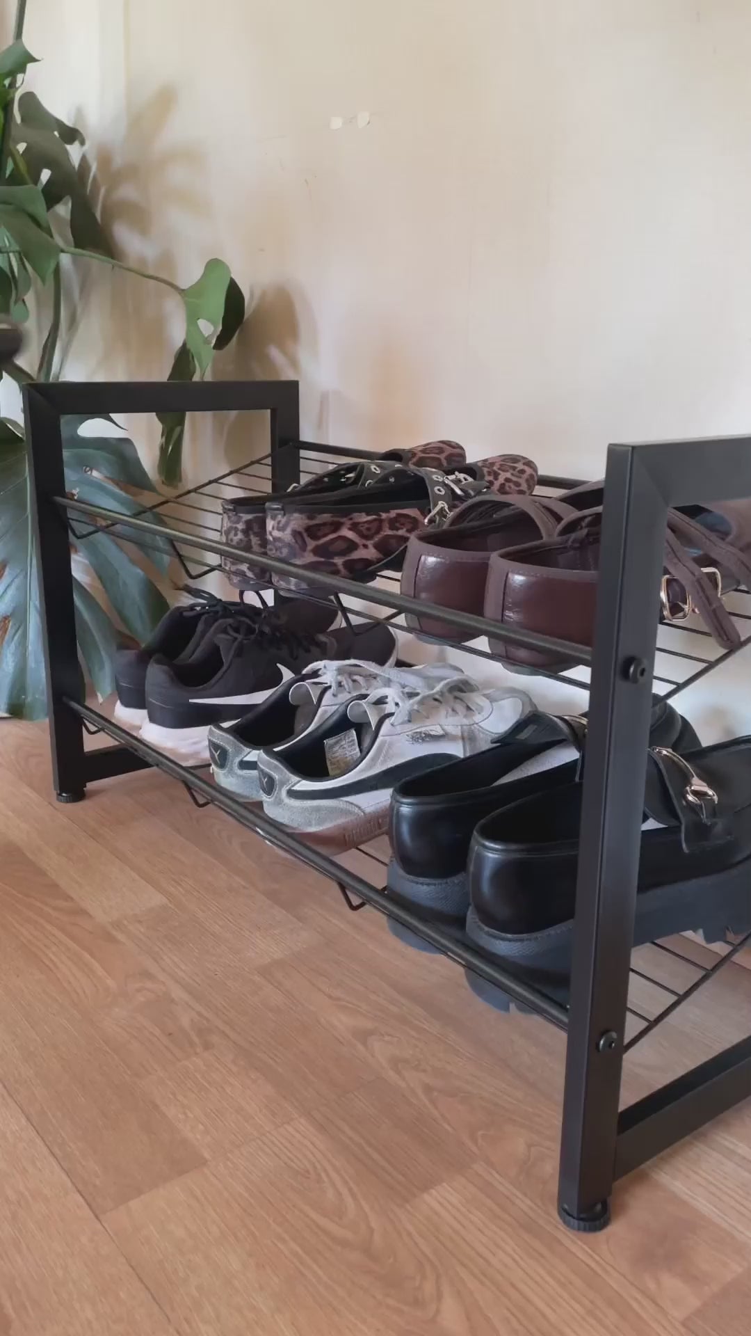 Rack Organizador Zapatos 2 Niveles Acero Home Logics 1 un