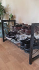Rack Organizador Zapatos 2 Niveles Acero Home Logics 1 un