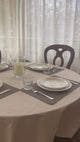 Set 4 Individuales Taupe Cálido Home Logics 1 un