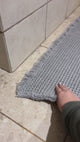 Mat de Baño Waffle Grey 50x80cm Home Logics 1 un