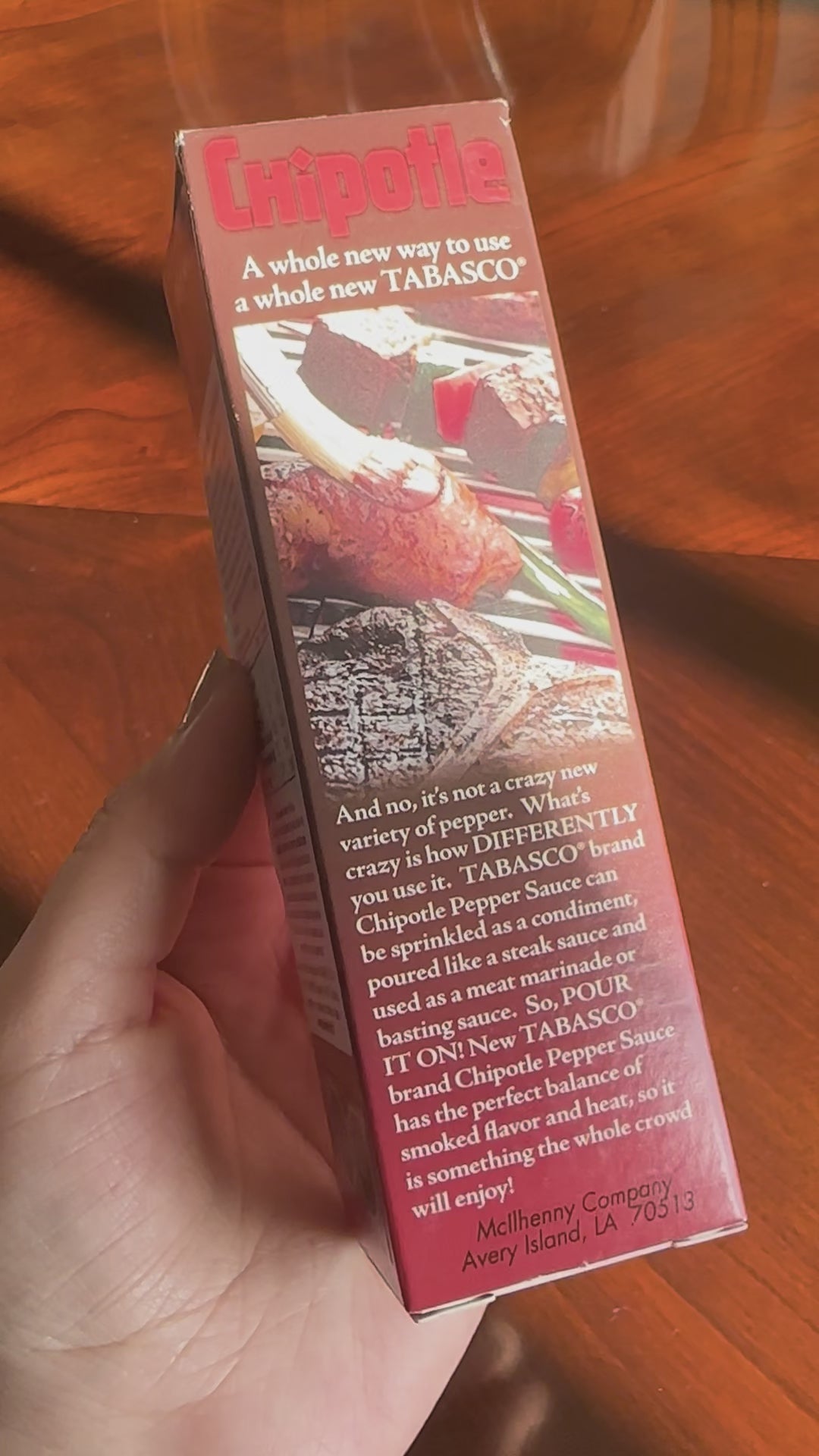 Salsa Chipotle Tabasco 60 ml