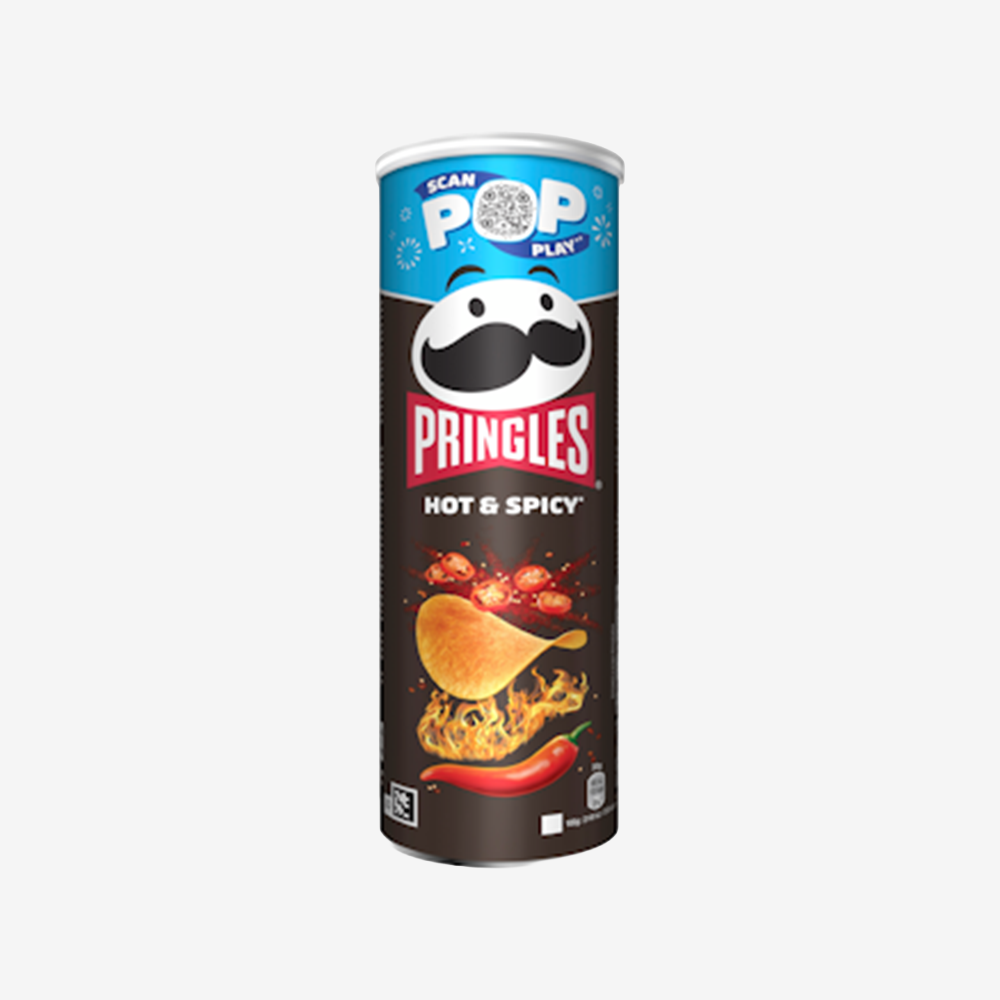 Papas Fritas Hot & Spicy Pringles 165 g