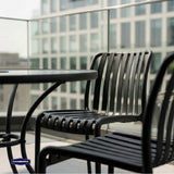 Silla de Terraza Milano Black 1 un