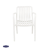 Silla de Terraza Lounge Milano White 1 un
