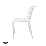 Silla de Terraza Milano White 1 un