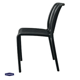 Silla de Terraza Milano Black 1 un