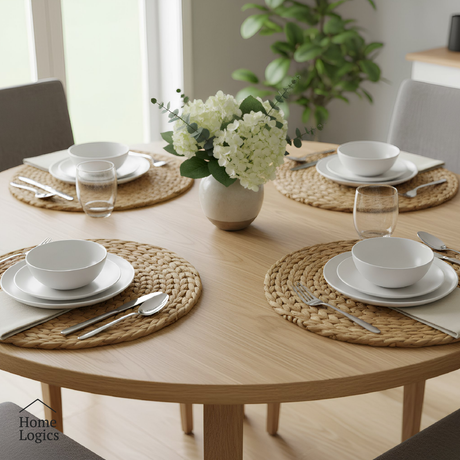 Set 2 Individuales Natural Collection Golden-Brown Home Logics 1 un