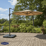 Base Plástica Rellenable Cuadrada Para Quitasol 4 x 15 Litros Canberra 1 un