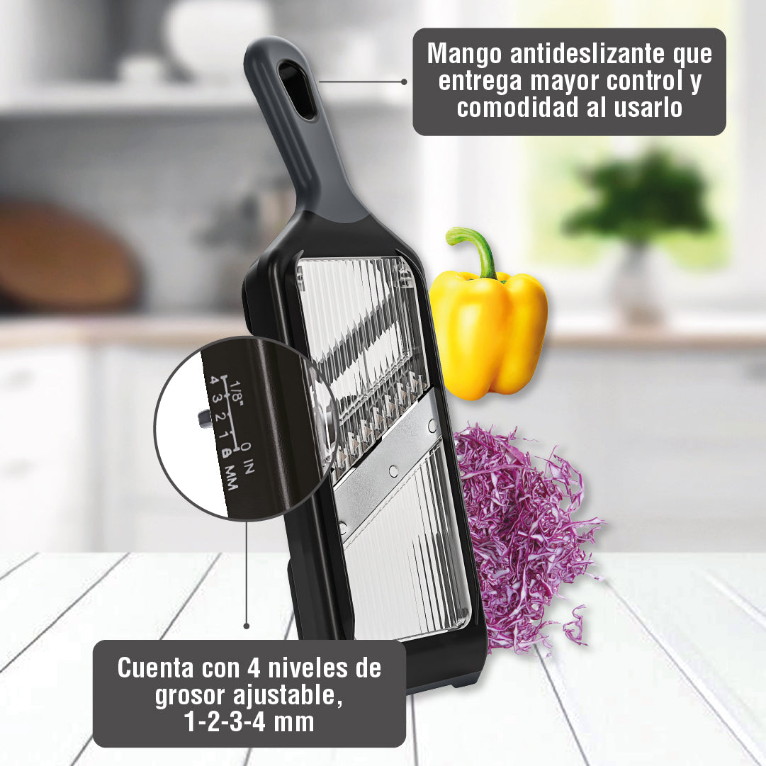 Mandolina Manual 2 en 1 Home Logics 1 un