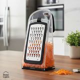Rallador 3 en 1 Acero Inox con Contenedor Home Logics 1 un