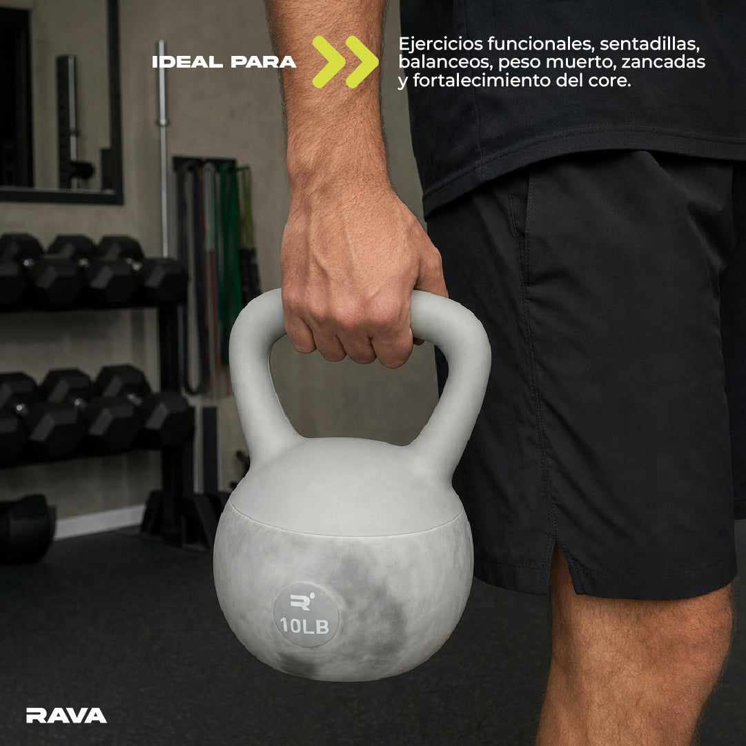 Pesa Rusa Kettlebell 4,5 Kg Rava 1 un