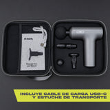 Pistola de Masajes PRO 5 Cabezales Rava 1 un