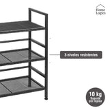 Estante Organizador 3 Niveles Acero Home Logics 1 un