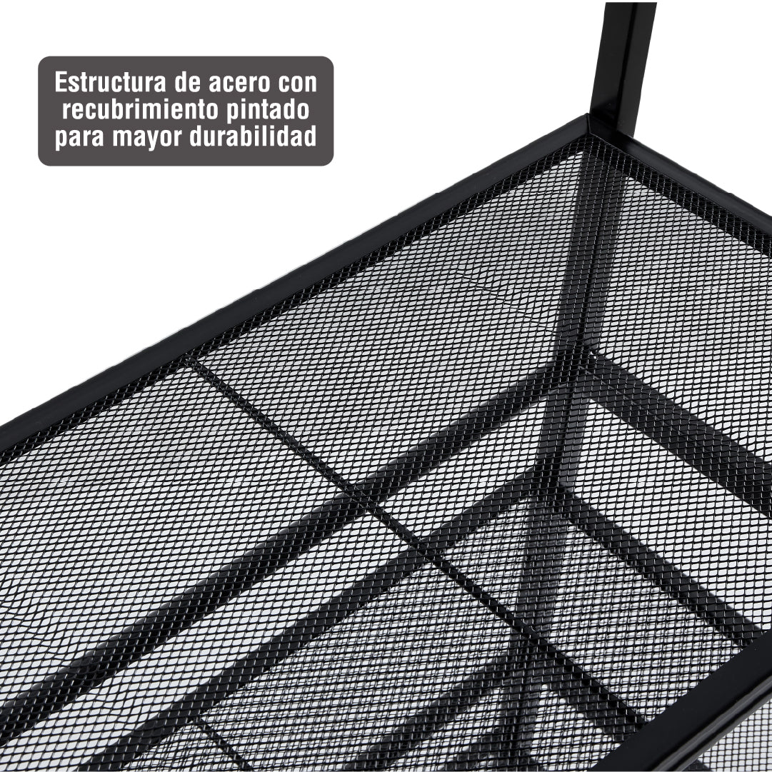 Estante Organizador 3 Niveles Acero Home Logics 1 un