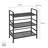 Estante Organizador 3 Niveles Acero Home Logics 1 un