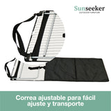 Reposera Playa Plegable 189 cm Blue Stripes Sunseeker 1 un