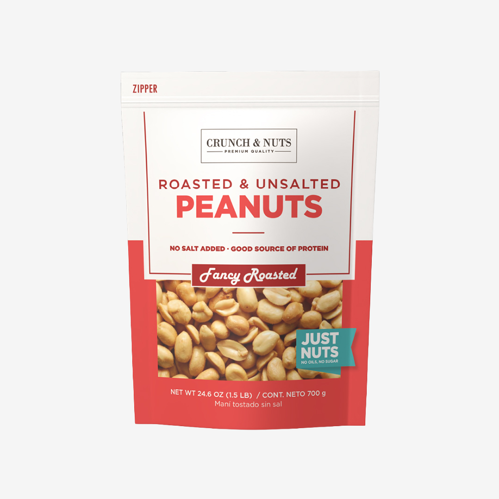 Maní Tostado sin Sal Crunch & Nuts 700 g
