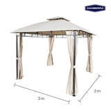 Pérgola Romana 3x3 m Canberra 1 un